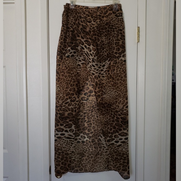Animal print maxi skirt - Picture 2 of 4